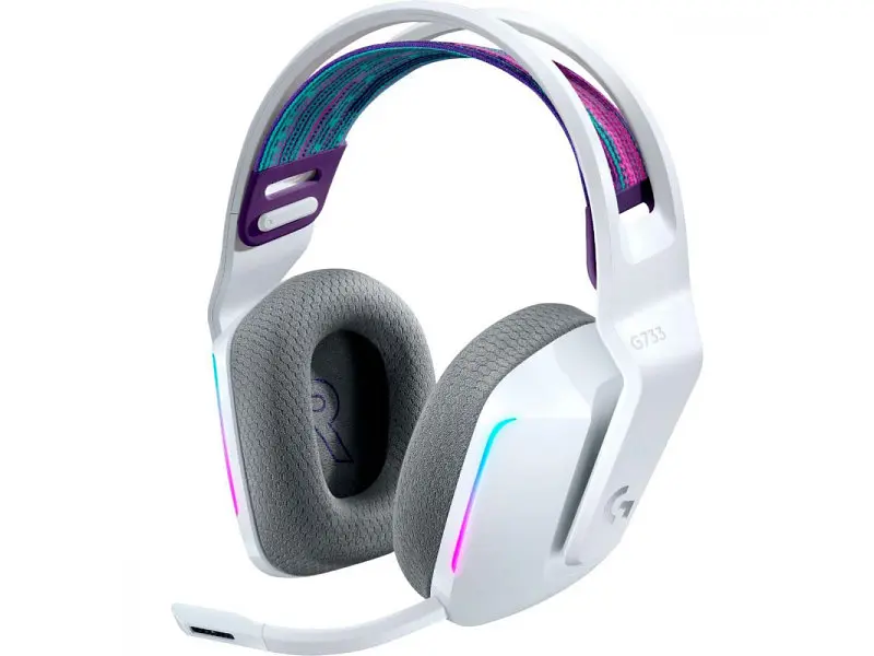 Гарнітура Logitech G733 LIGHTSPEED Wireless RGB WHITE (981-000883)