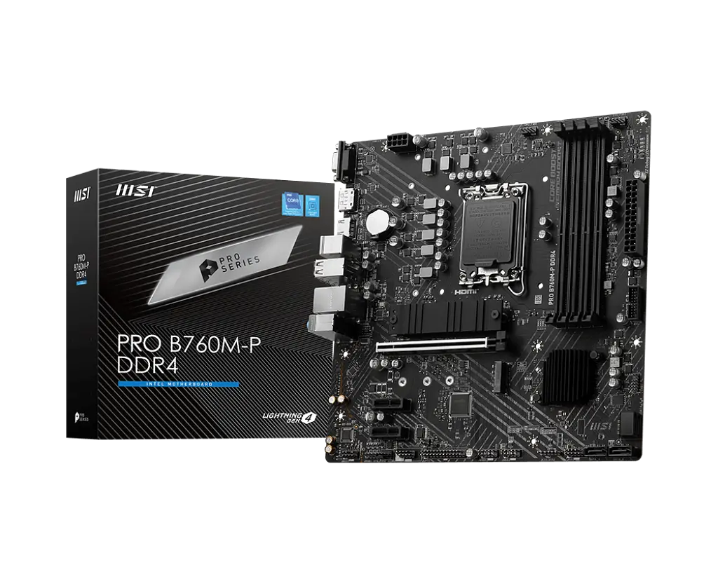 Материнська плата MSI B760M-P Pro DDR4 LGA 1700 (PRO B760M-P DDR4) - фото 4