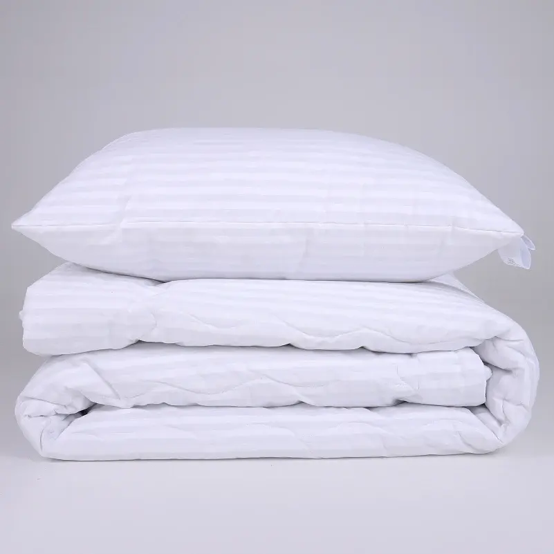 Набір MirSon №1108 Сolor Fun Line Stripe White EcoSilk 220 х 240 см білий (2200010866711) - фото 4