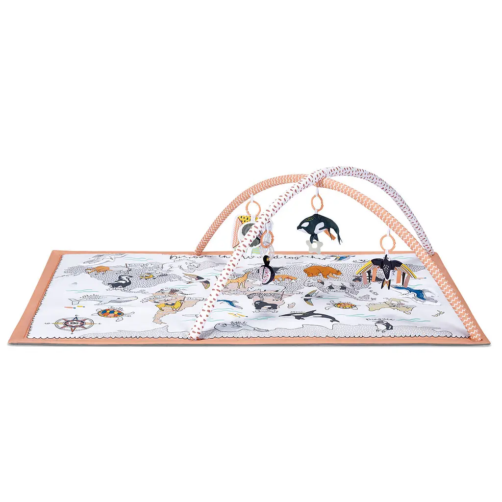 Развивающий коврик-палатка Kinderkraft Tippy Вигвам 3в1 - фото 4