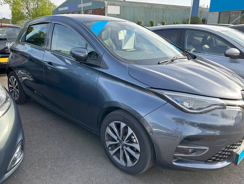Дефлектори вікон ветровики для Renault ZOE 2012-2018 4 шт (Auto Clover) - фото 3