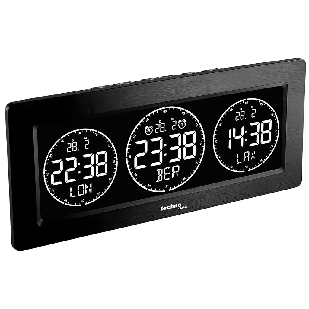 Годинник настільний Technoline WT458 Black (WT458) - фото 7