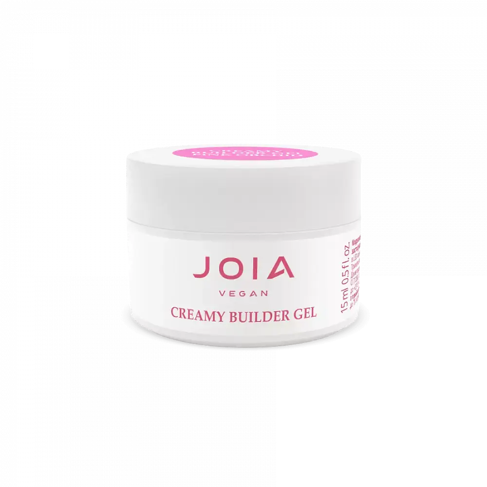 Моделирующий гель Joia vegan Creamy Builder Gel Pink Orchid 15 мл - фото 2