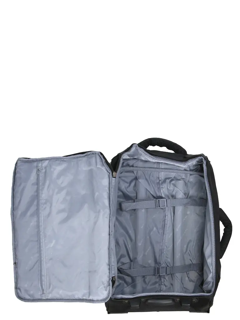 Валіза Малий (S) тканинний на 2 колесах Airtex 525 Queluz 50x34x18 см 30,6 л Чорний - фото 9