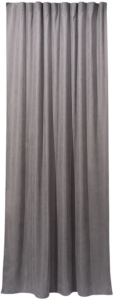 Штора Ardesto 150х270см, мікровелюр, 100% поліестер, сірий (ART1010GR)