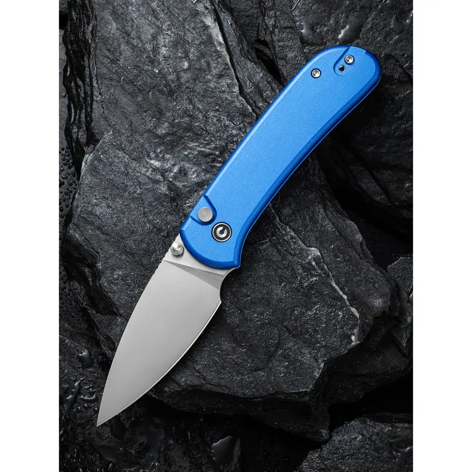 Ніж Civivi Qubit, Blue Aluminum, Satin (C22030E-3) - фото 10