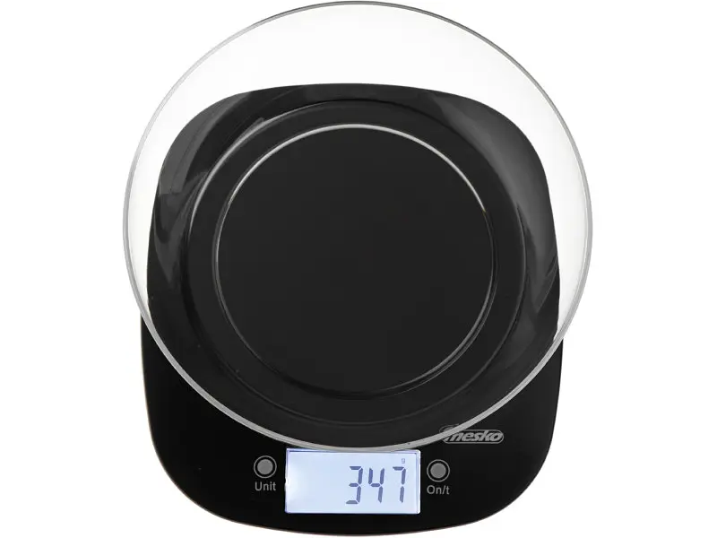 Ваги кухонні Mesko MS 3179 Black - фото 2