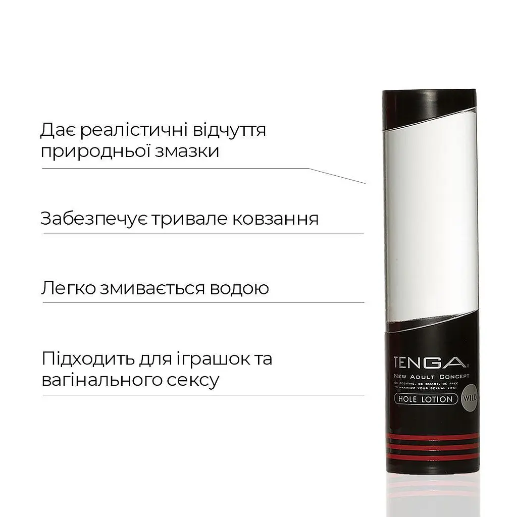 Лубрикант для мастурбаторів Tenga Hole Lotion (170 мл) на водній основі, Дикий - фото 3