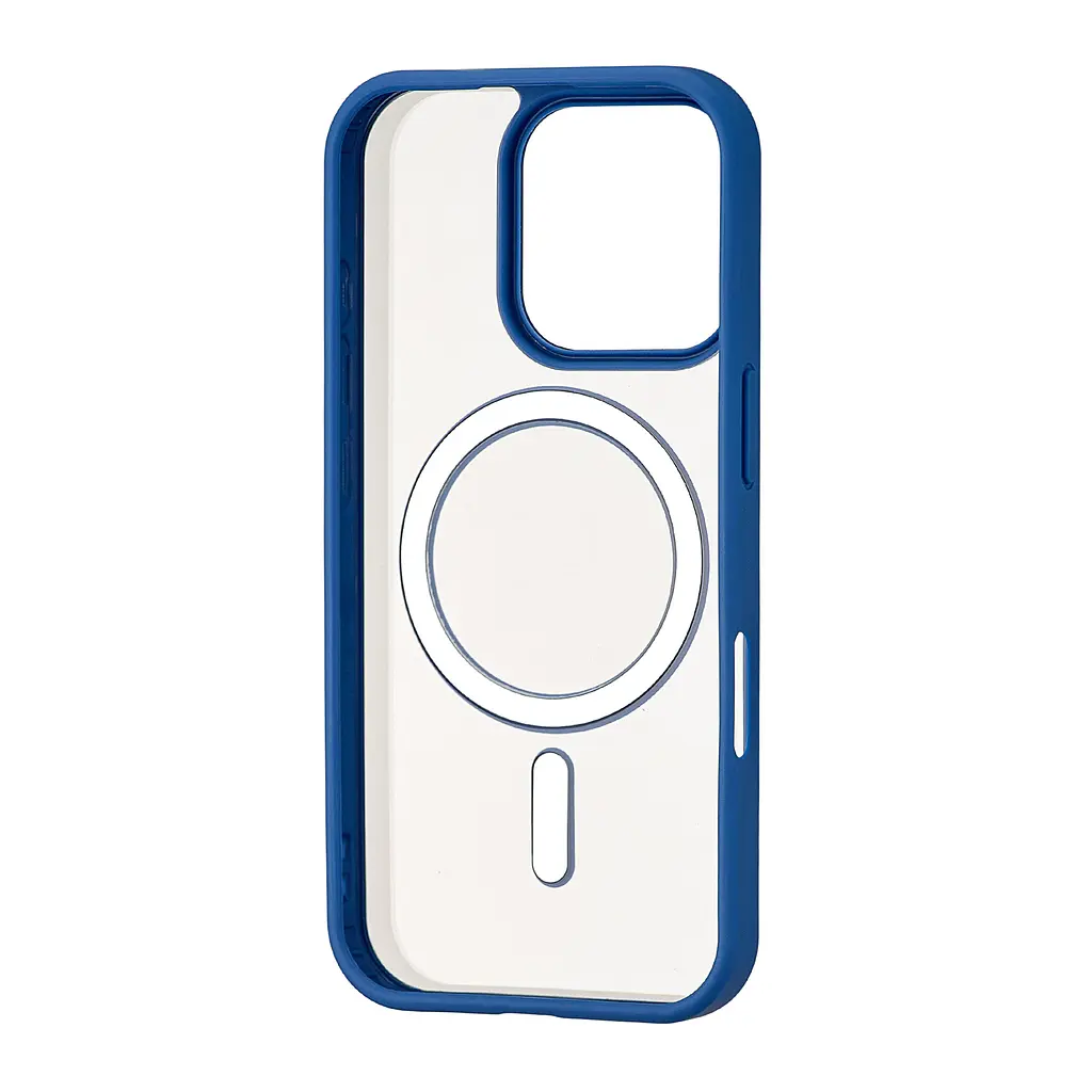 Чохол Color Edge with MagSafe iPhone 16 Pro Navy Blue - фото 3