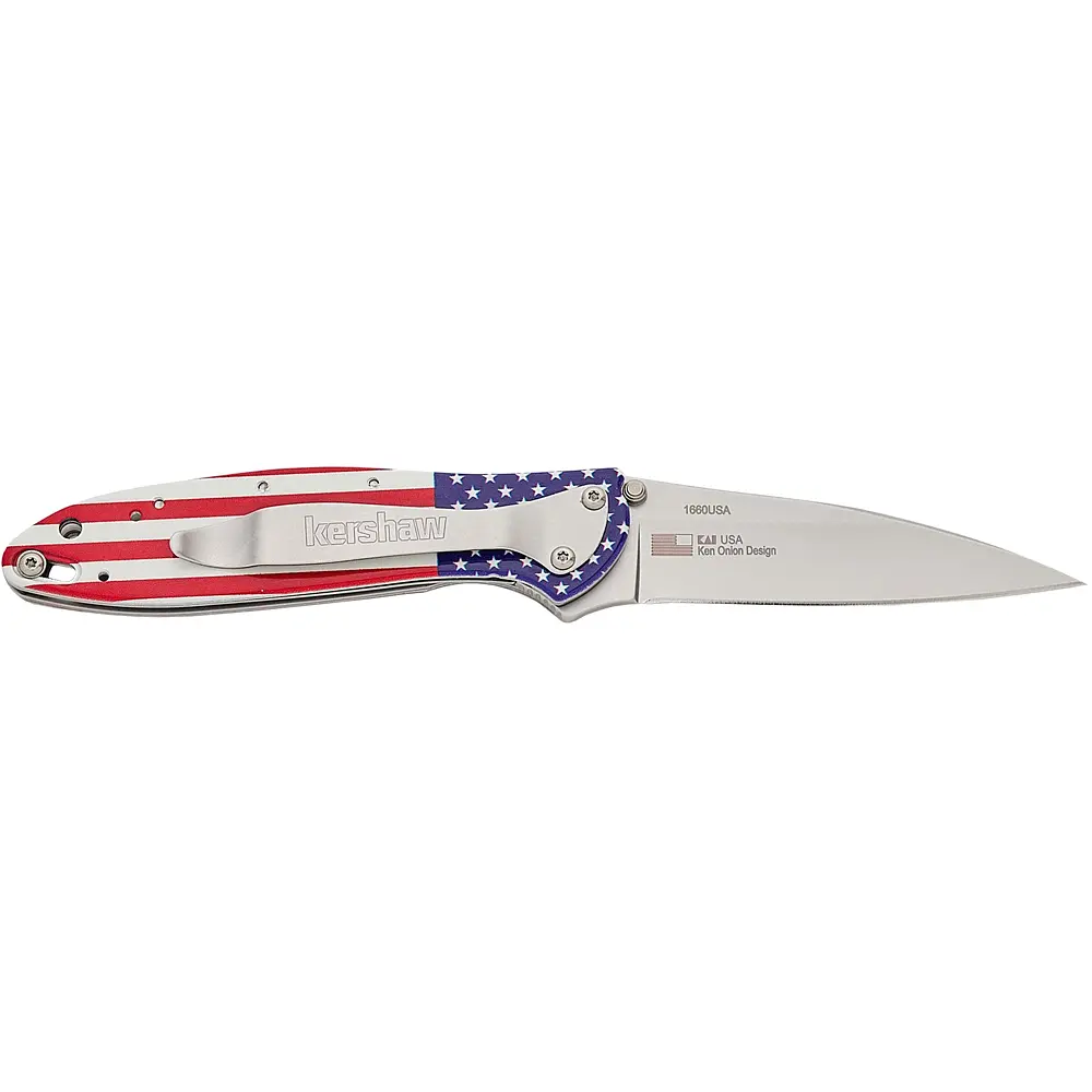 Нож Kershaw Leek USA Flag - фото 2