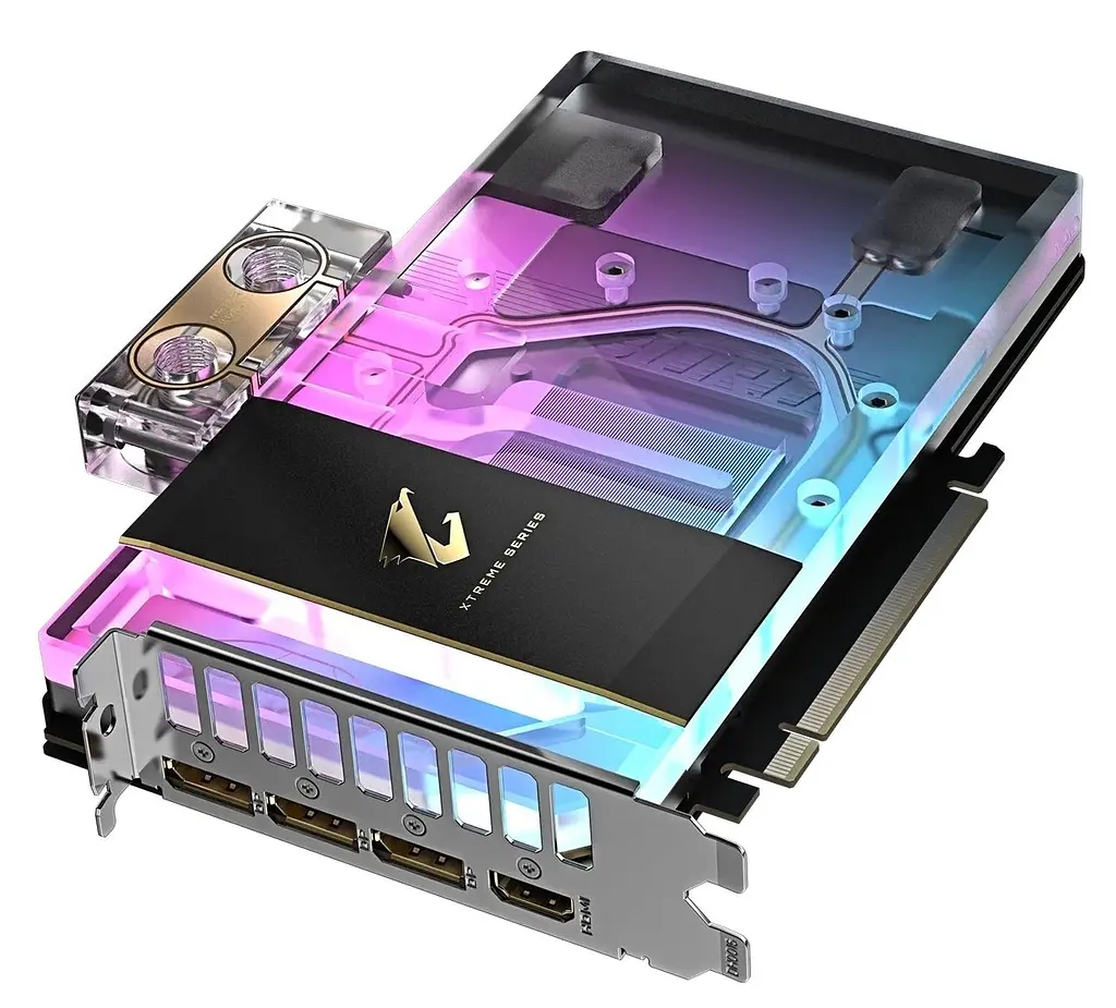 Відеокарта GF RTX 5080 16GB GDDR7 Aorus Xtreme Waterforce WB Gigabyte (GV-N5080AORUSX WB-16GD) - фото 5
