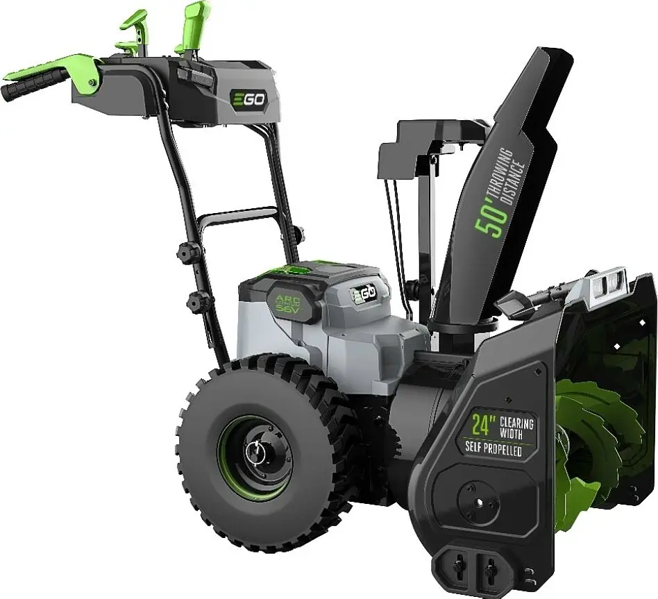 Снігоприбирач самохідний акумуляторний EGO SNT2400-KIT (61 см, 56 В + 56 В, комплект) - фото 3