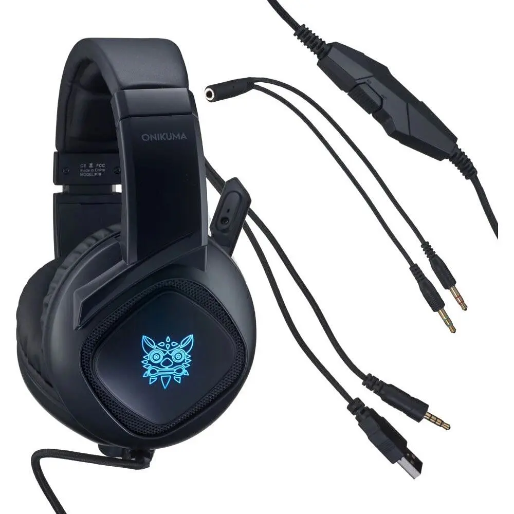 Ігрові навушники Onikuma K19 Professional Gaming Black [113077] - фото 3