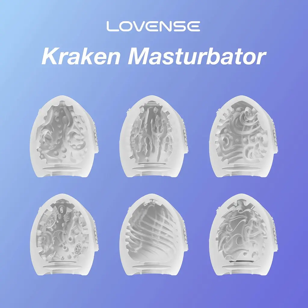 Набір мастурбаторів Lovense Kraken - фото 5