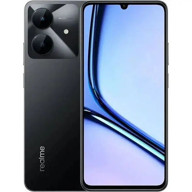 Смартфон Realme Note 50 RMX3834 3/64 GB чорний - фото 4