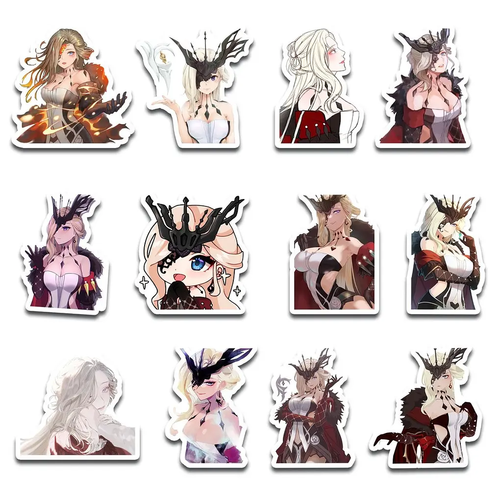 Стікерпак GeekLand Genshin Impact Signora 45 штук (SP GI SA 01) - фото 3