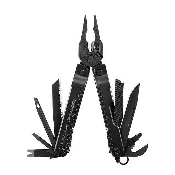 Мультиінструмент Leatherman Super Tool 300M ЧОРНИЙ, чохол MOLLE (чорн), картонна коробка