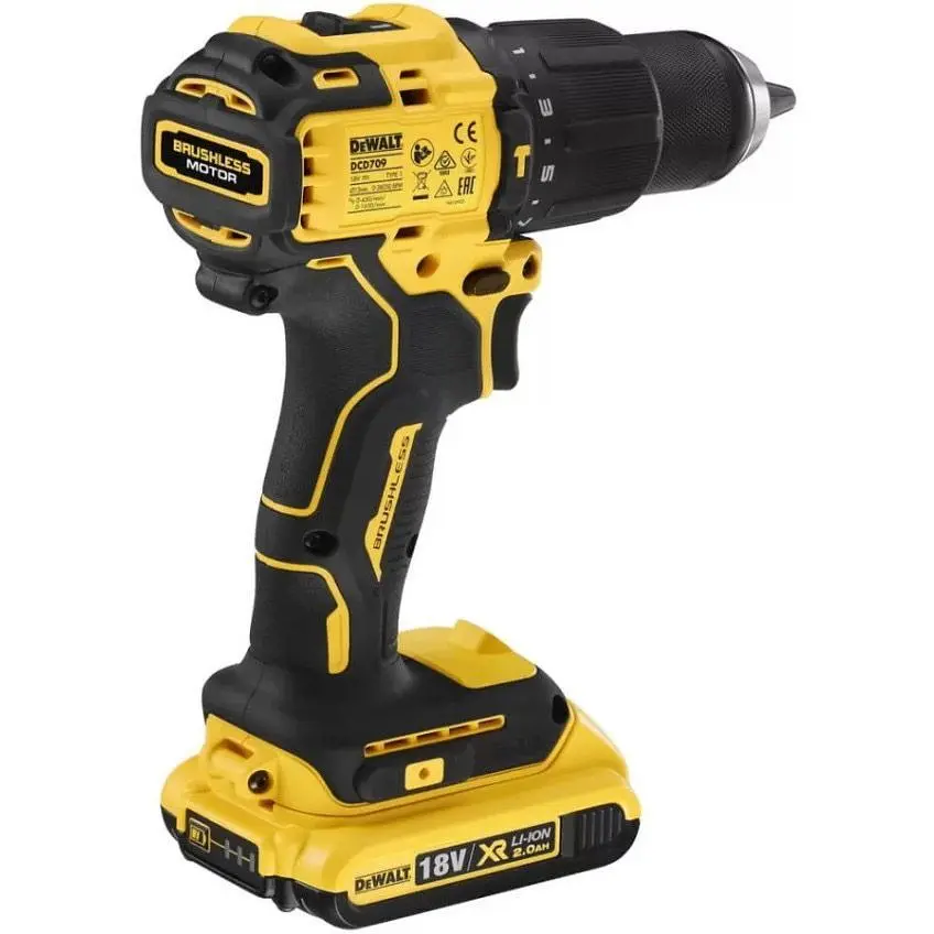 Дриль-шуруповерт DeWalt DCD709D2T [93612] - фото 3