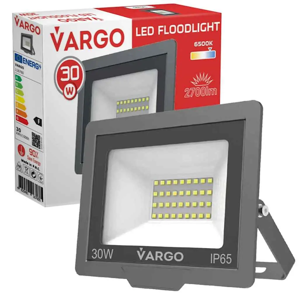Прожектор світлодіодний VARGO 30W 6500K 2700lm NOVA (V-116760)