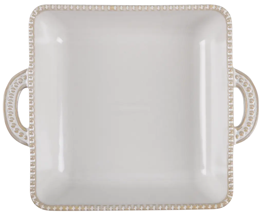 Форма Limited Edition Allegra Biege квадратная каменная керамика 21x16.5x5 см (GJH011-21-2-129) - фото 4