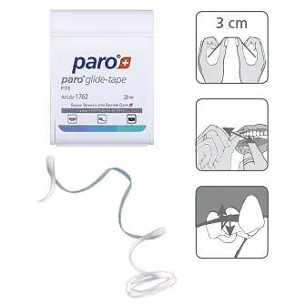 Зубна стрічка Paro Swiss Glide-Tape тефлонова 20 м - фото 2