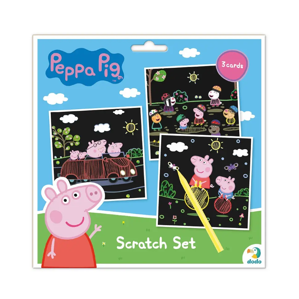 Набір гравюр Peppa Pig "Веселі розваги" Dodo 200185 - фото 2