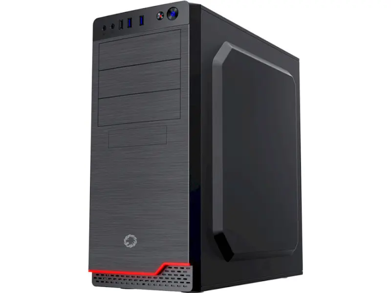 Корпус Gamemax MT519-NP-2U3-CR Black - фото 2