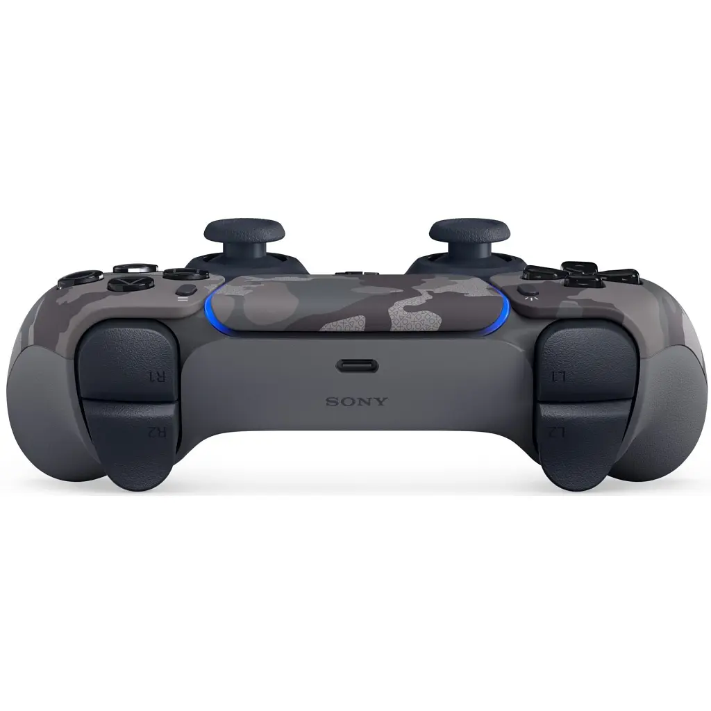 Геймпад Sony Playstation DualSense Bluetooth PS5 Grey Camo (1000050561) - фото 4