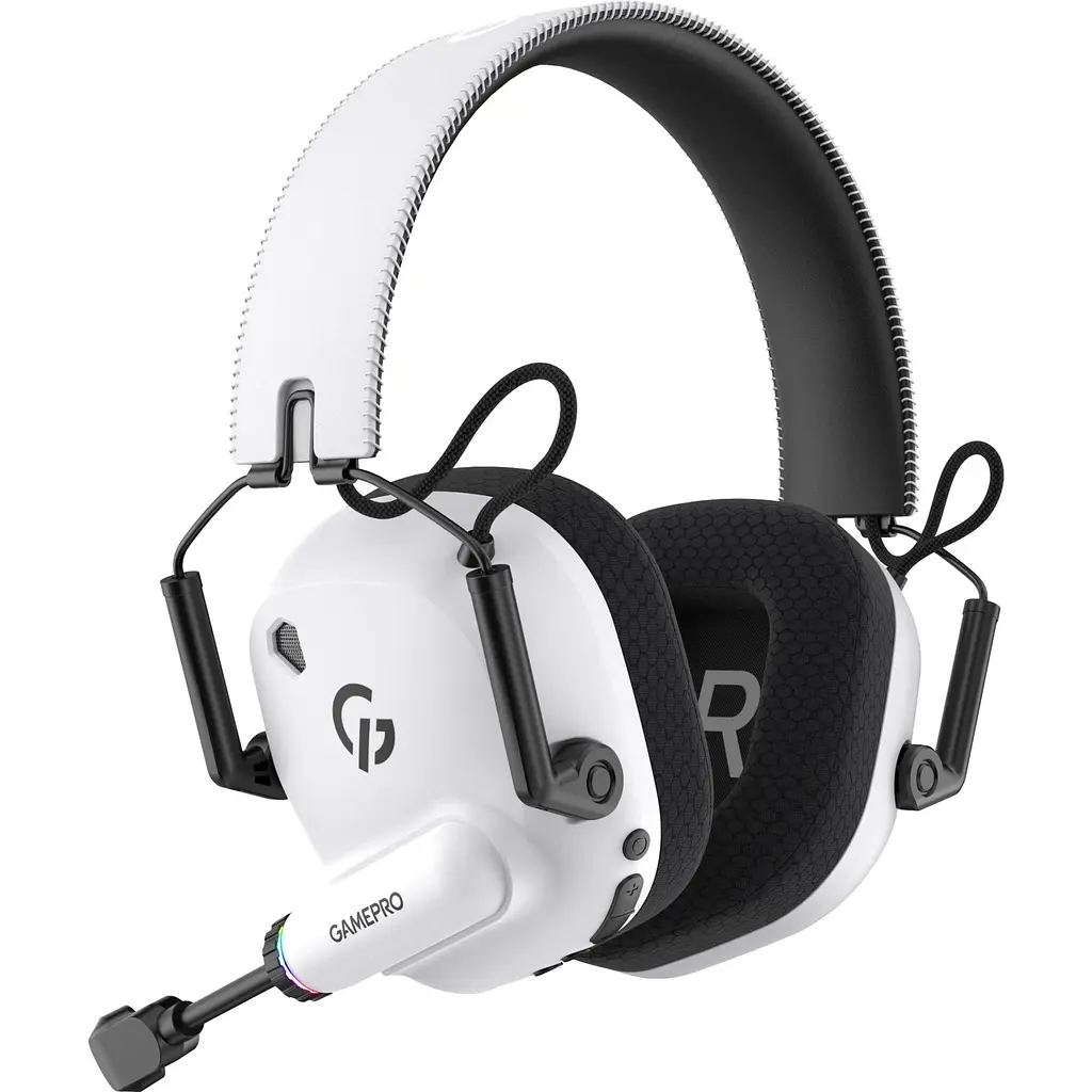 Игровые наушники GamePro Genesis Mercury Pro White (HSW120W) [146666] - фото 2