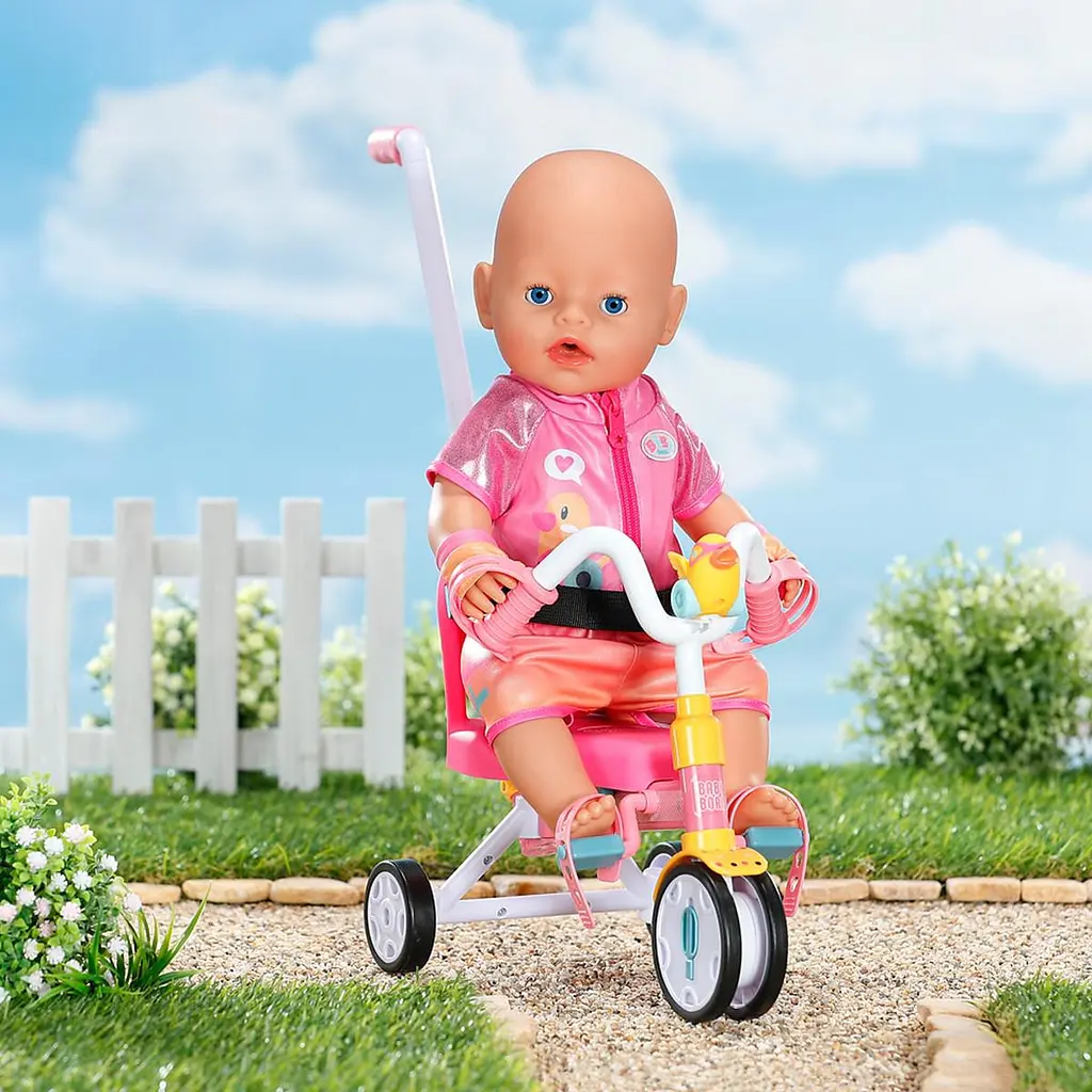 Триколісний велосипед для ляльки BABY BORN – ПРИГОДИ З БЕРТОЮ BABY born 834299 - фото 4