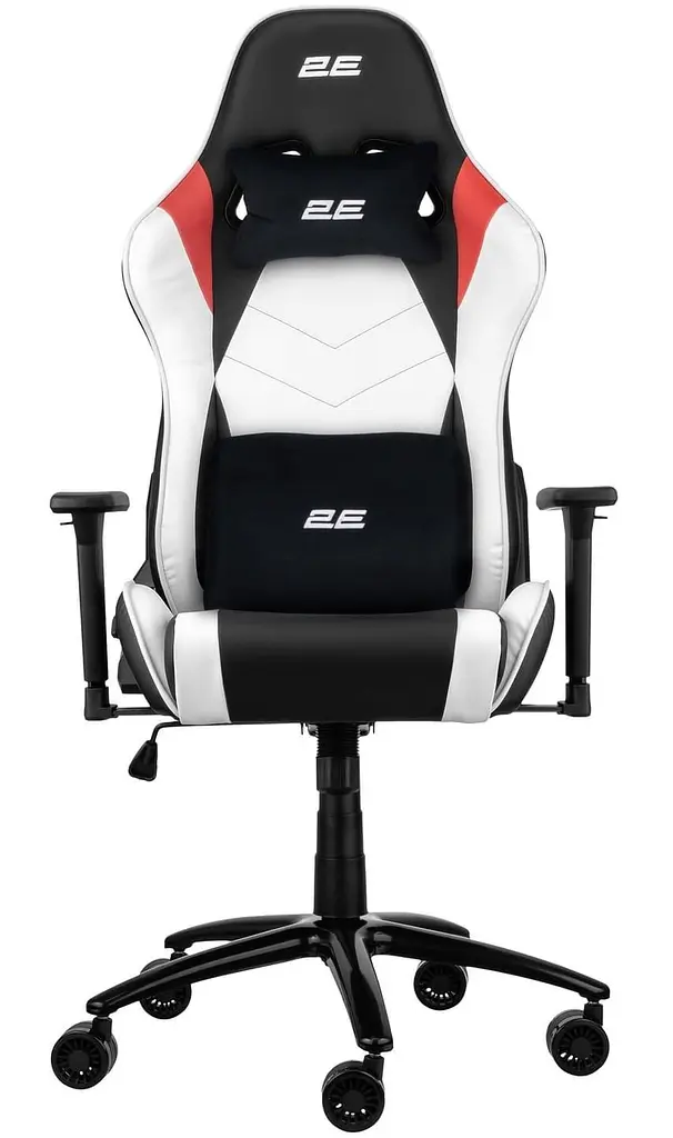 Ігрове крісло 2E Gaming Bushido II White/Black (2E-GC-BUS-WT) - фото 3