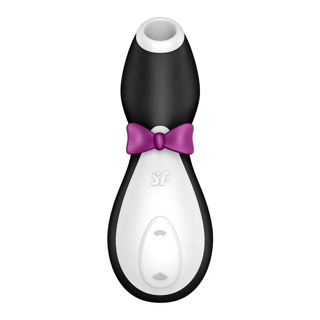 Вакуумний кліторальний стимулятор Satisfyer Penguin чорний - фото 2