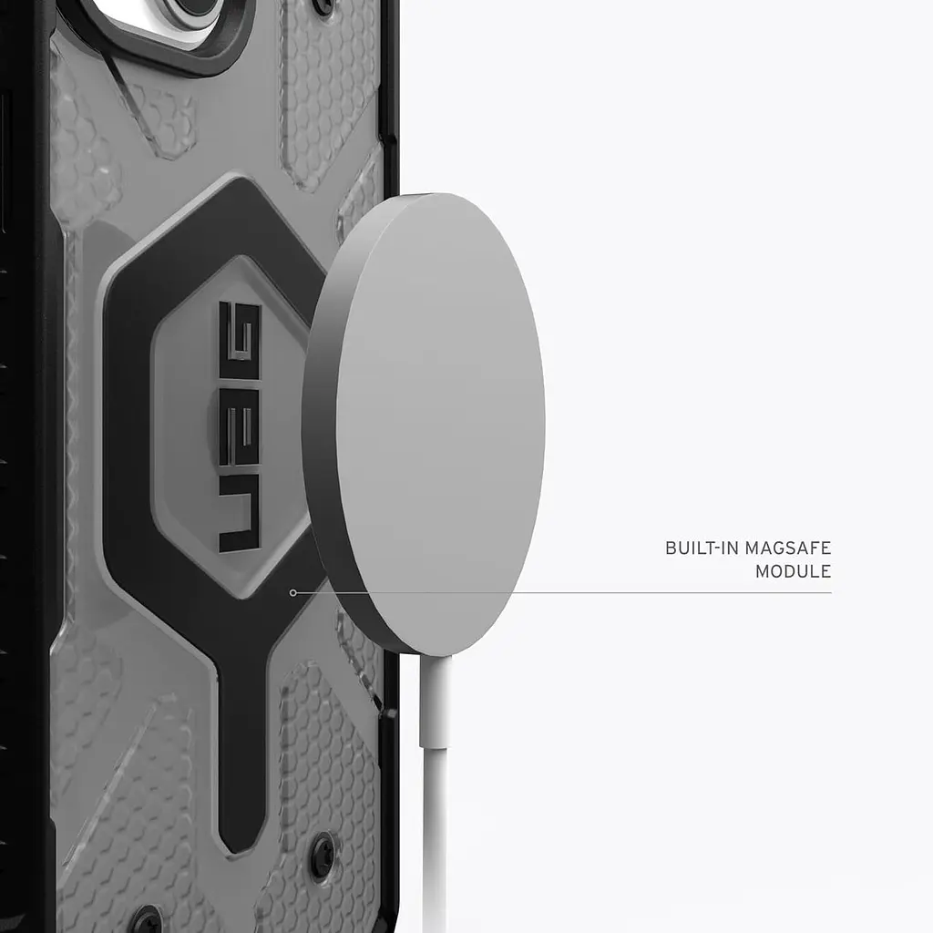 Оригінальний протиударний чохол UAG Pathfinder MagSafe (Original) для iPhone 15 Ash 114358113131 - фото 2