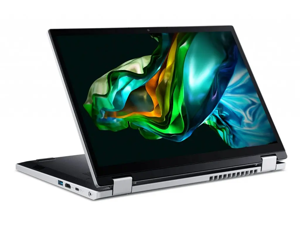 Ноутбук Acer Aspire 3 Spin 14 A3SP14-31PT 14' WUXGA IPS Touch, Intel P N200, 8GB, F256GB, UMA, Lin, серебристый (NX.KENEU.004) - фото 4