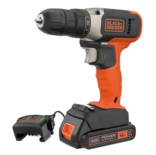 Акумуляторний дриль-шурупокрут Black+Decker з АКБ та ЗП BCD001C1 - фото 3