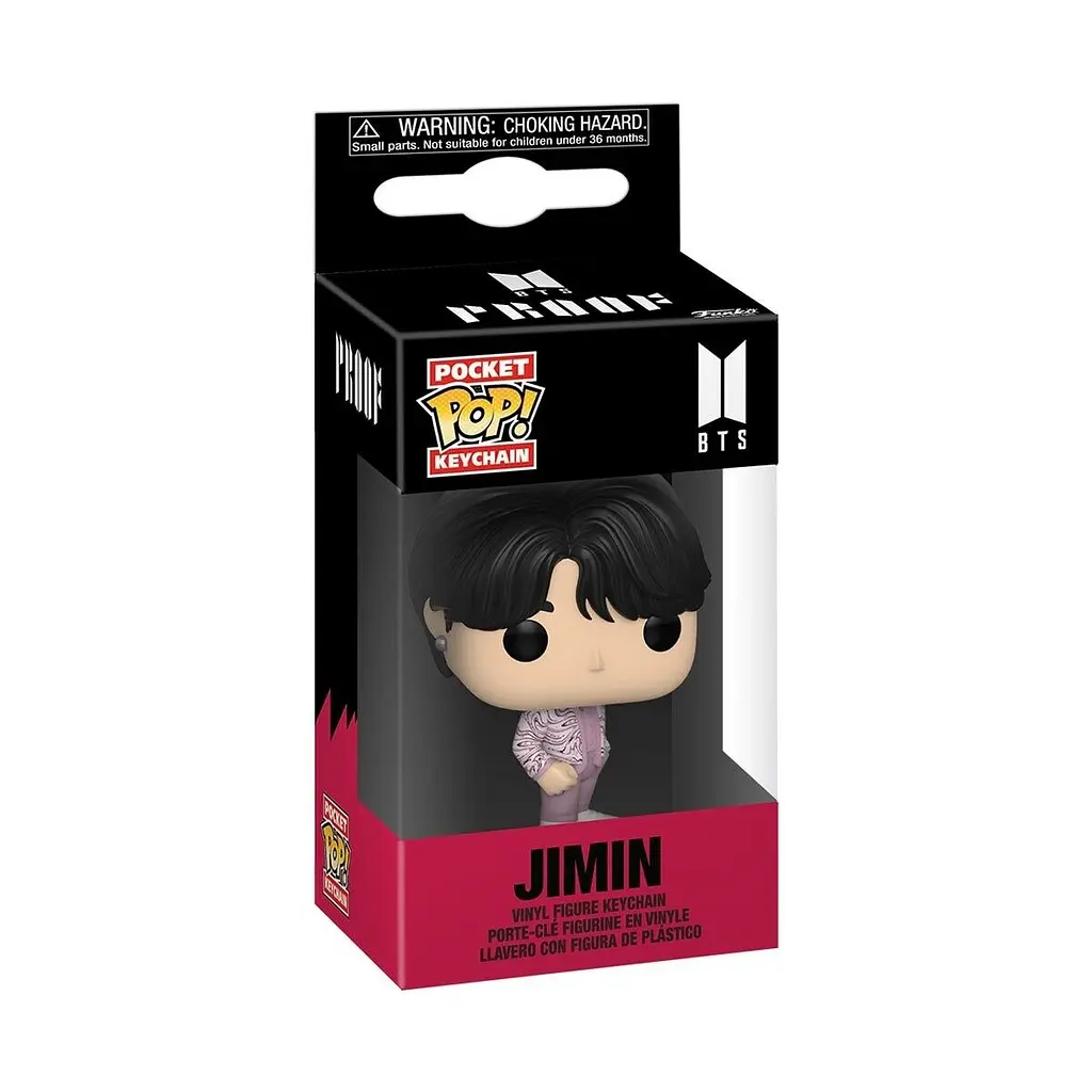 Фігурка-брелок Funko Pop BTS Jimin 4 см (FP B J K 371) - фото 3