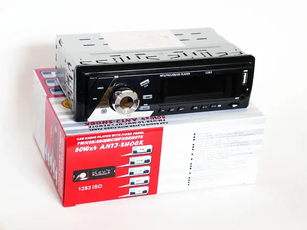 Автомагнитола с тюнером FM в режиме стерео XPRO 1283 ISO USB SD/TF AUX FM радио 4 x 50W черный (lp-90994_446) - фото 3