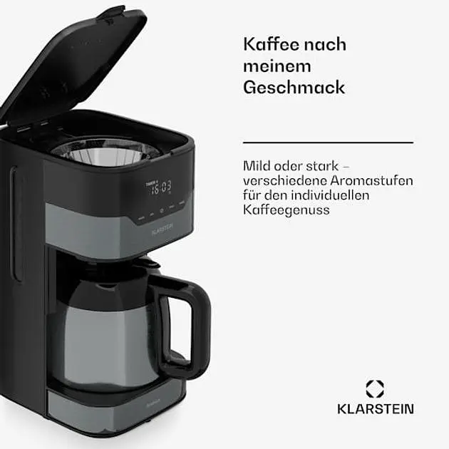Кофеварка Klarstein Arabica EasyTouch Control 800 Вт (10045344) - фото 7