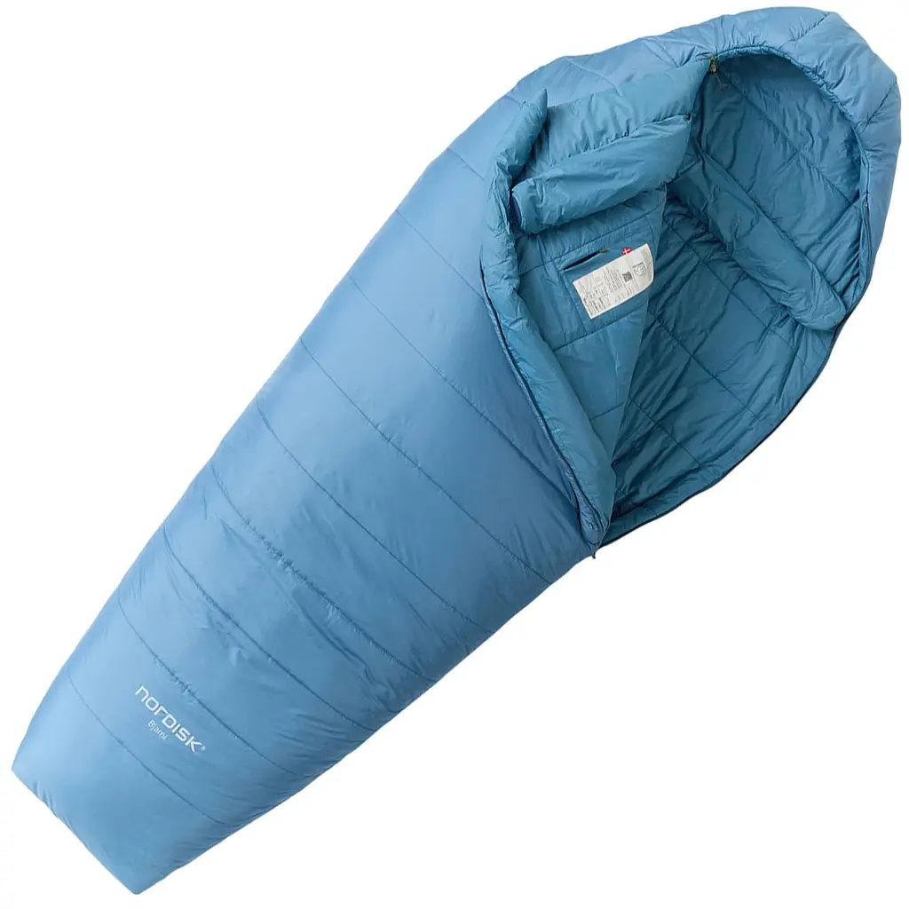 Спальний мішок Nordisk Bjarni 0°C Wide L Aegan Blue (10721310-101) - фото 11
