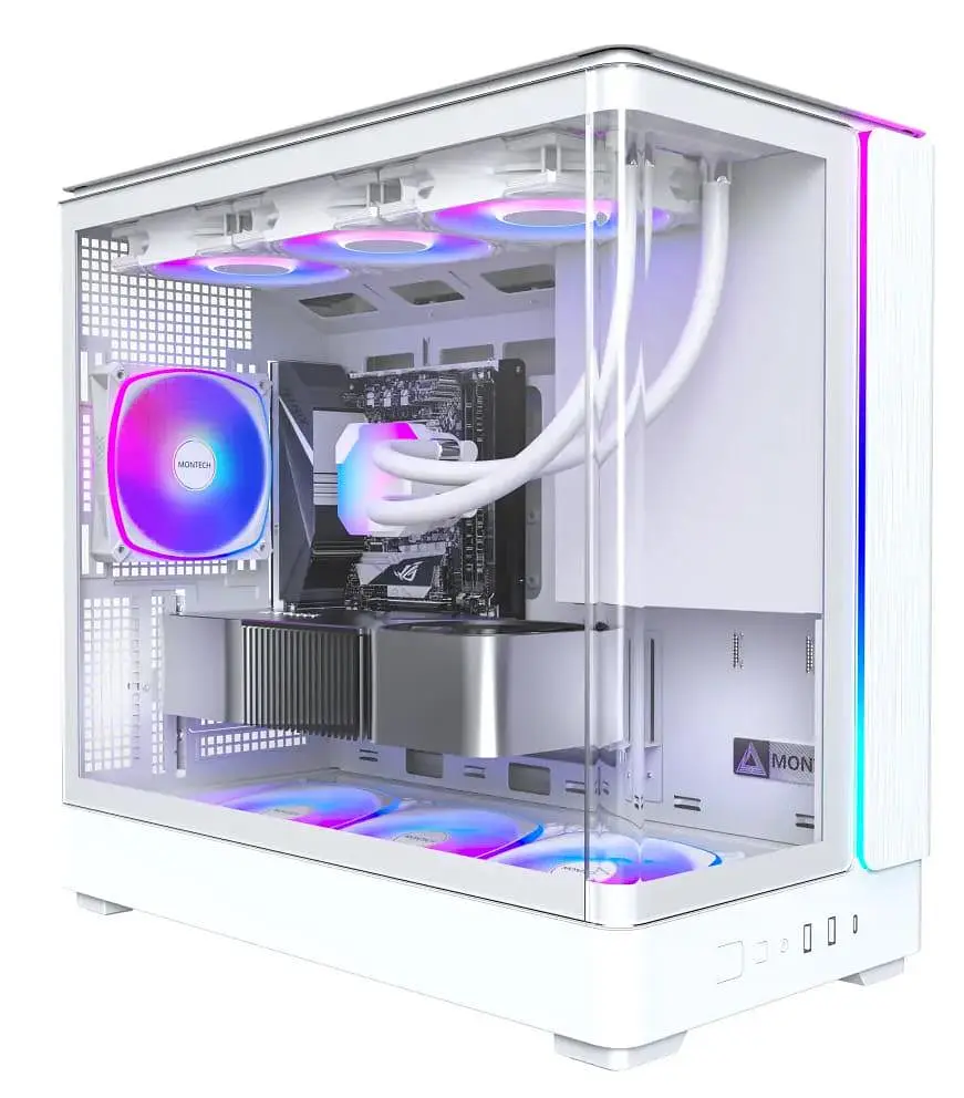 Корпус MONTECH KING 15 PRO (W) (KING 15 PRO (W)) БЕЗ БЛОКА ПИТАНИЯ - фото 2