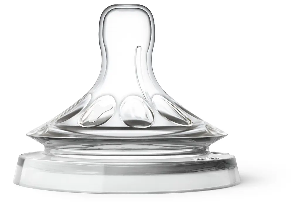Соска силиконовая Philips Avent Natural, для густой еды, 6+ мес, 2 шт. (SCF046/27) - фото 2