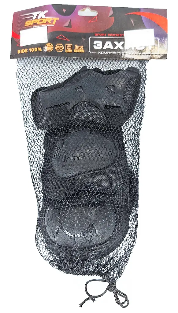 Комплект детской защиты Union group А02 XS (2-5 г) черный (G00003872) - фото 3