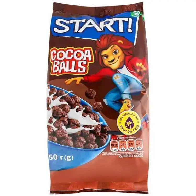 Кульки з какао Start 150г