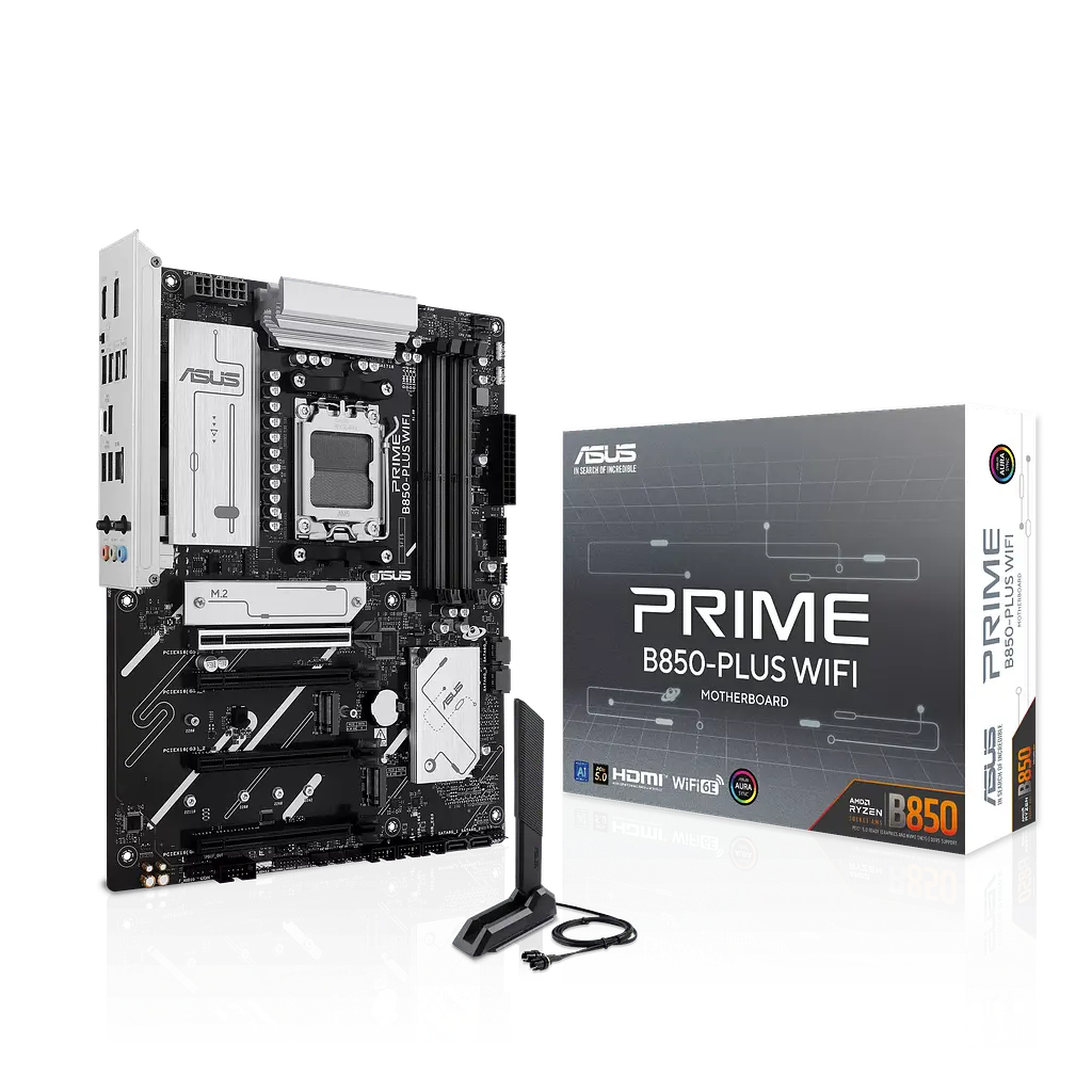 Материнська плата Asus Prime B850-Plus Wi-Fi Socket AM5 (PRIME B850-PLUS WIFI) - фото 5