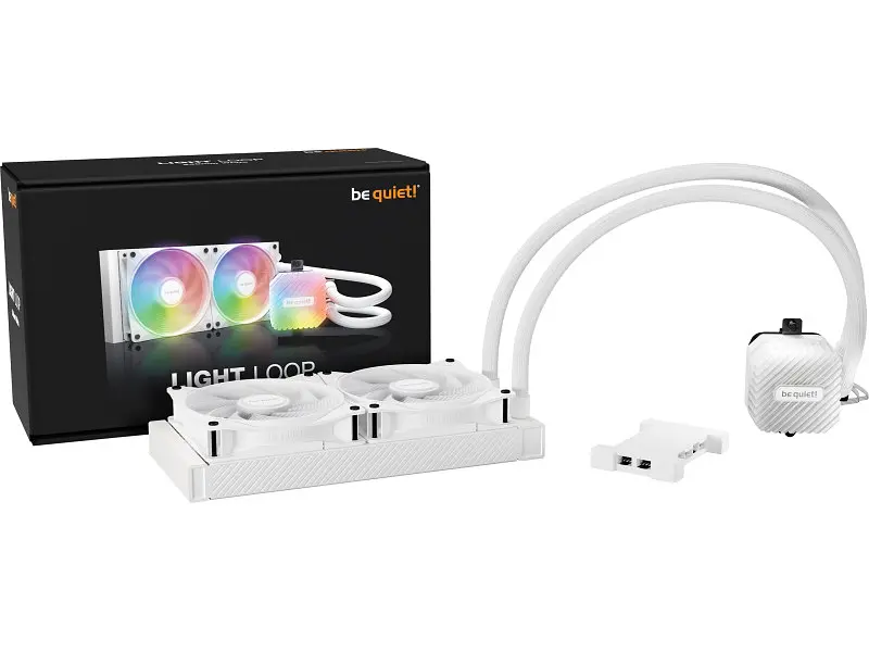 Водяне охолодження Be quiet! Light Loop 240mm White (BW021) - фото 6