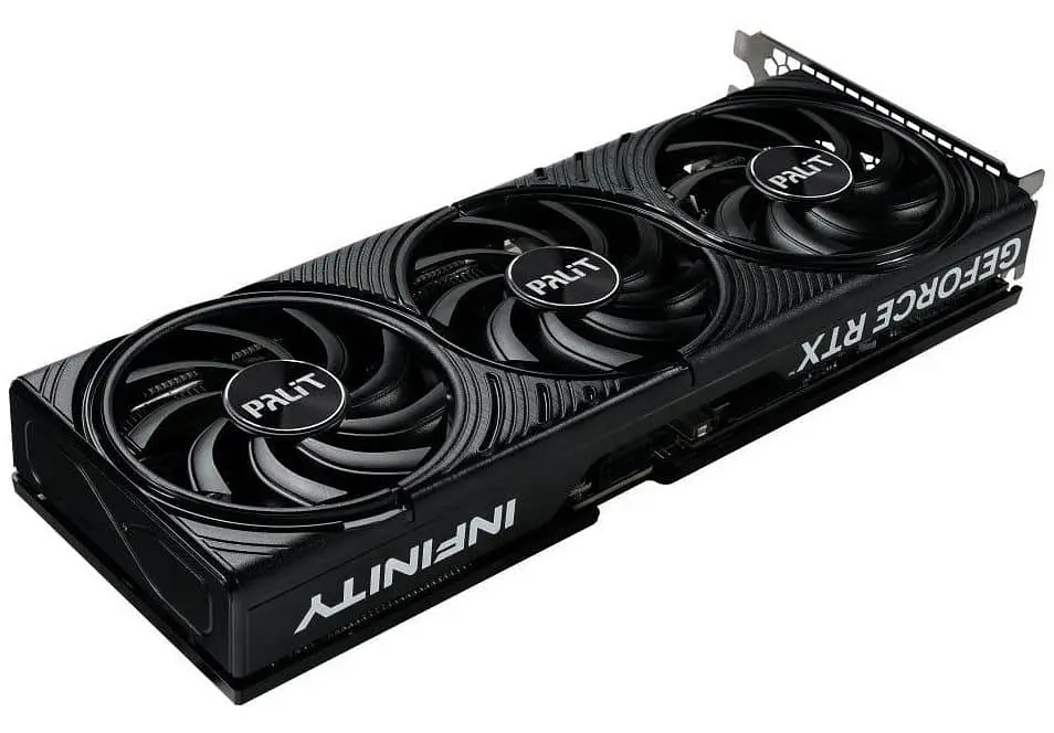 Видеокарта Palit RTX 5070 12GB Infinity 3 OC (NE75070S19K9-GB2050S) (GDDR7, 192 bit, PCI-E v5.0 x16) - фото 3