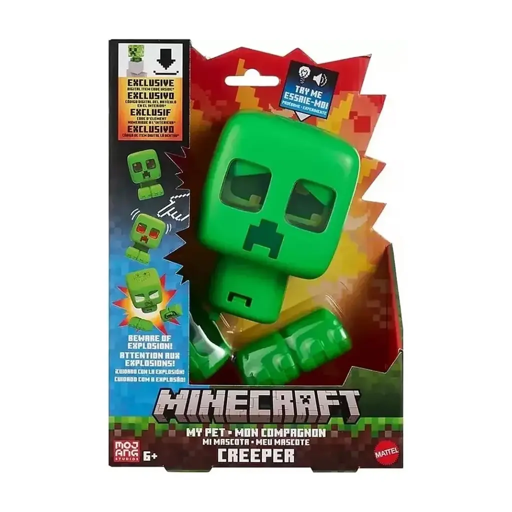 Інтерактивна іграшка Minecraft Мій улюбленець Кріпер (JGX49) - фото 3