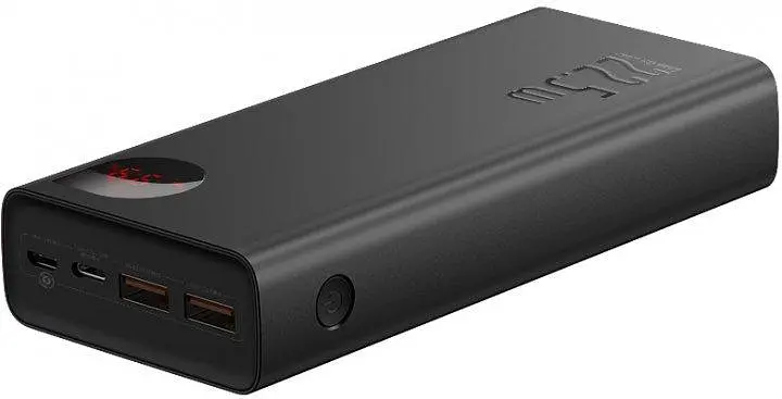 Портативна батарея Powerbank Baseus Adaman Metal Digital Display 30000 mAh 22.5W QC3.0 PPIMDA-C0A - фото 4