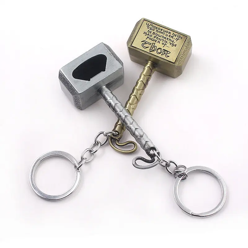 Брелок відкривачка GeekLand Thor Тор Thors Hammer Молот Тора 10.75 бронза.850 - фото 4