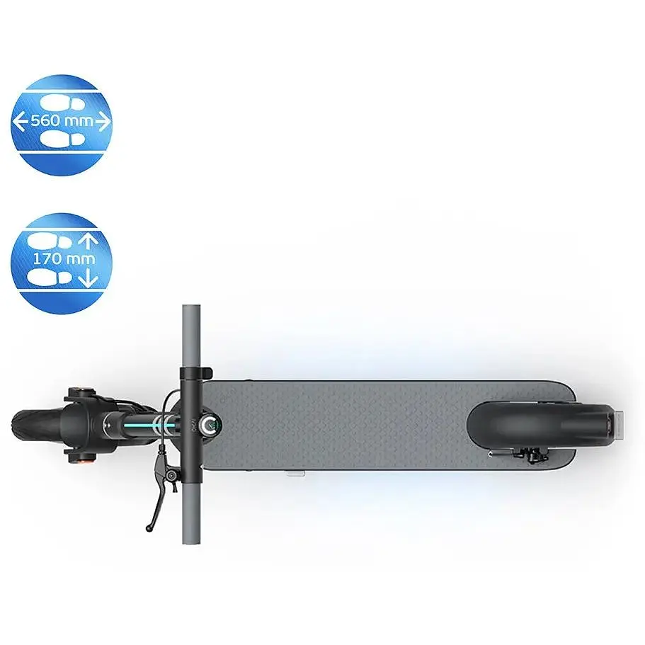 Електросамокат OKAI ES30-NEON PRO складаний 350/700W 14.7Ah швидкість до 25 км/год до 80 км NFC App колеса 10" вага до 100 кг Black - фото 8